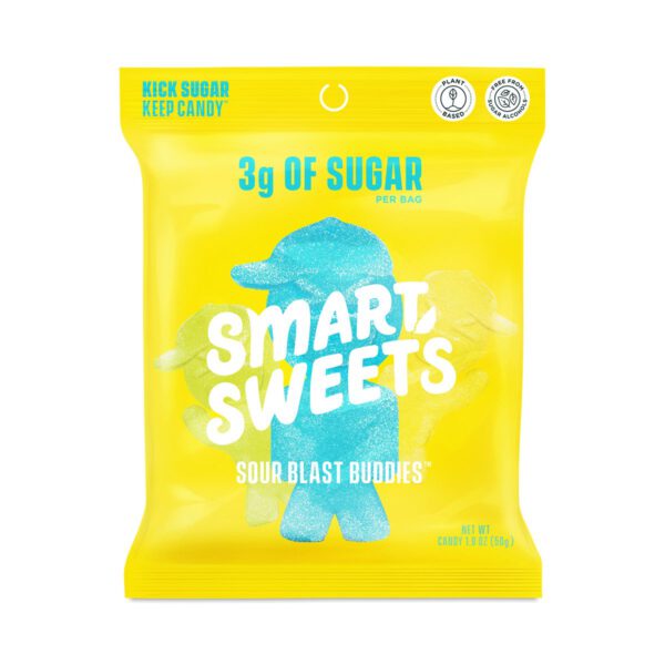 SmartSweets Sour Blast Buddies 1.8 oz bag