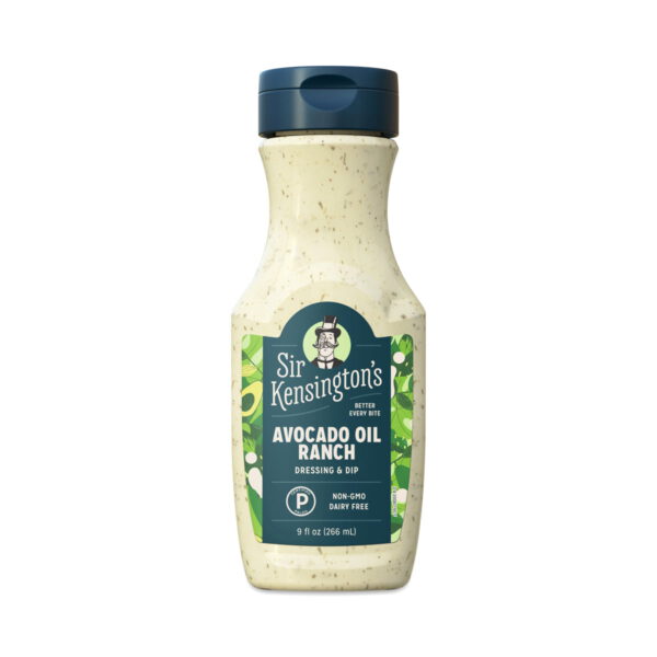 Sir Kensington's 100% Avocado Oil Classic Ranch Dressing with Lime 9 fl oz bottle