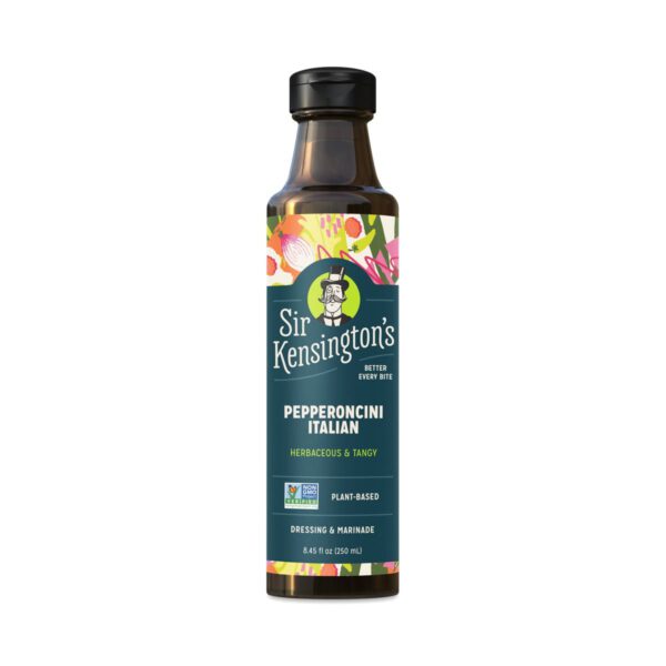 Sir Kensington's Pepperoncini Italian Dressing 8.45 oz. bottle