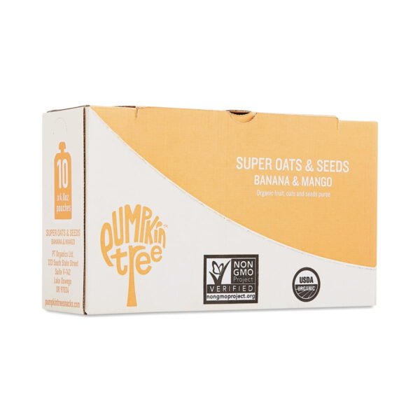 Pumpkin Tree Organics Super Oats & Seeds Baby Food Pouches