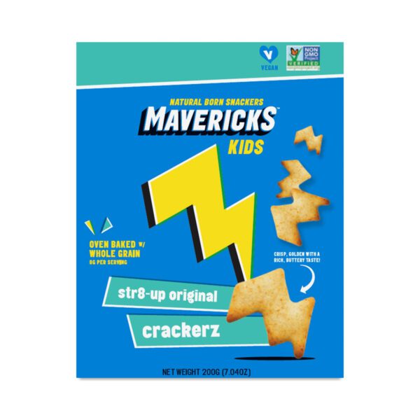 Mavericks Snacks Straight-Up Original Crackerz 7 oz box