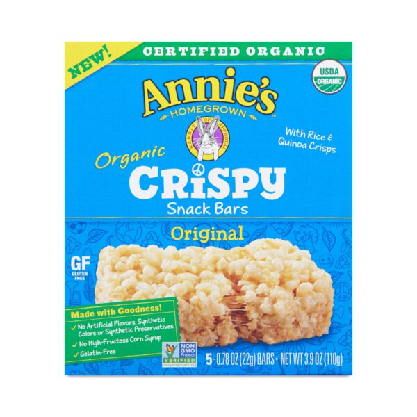 Annie's Organic Crispy Snack Bars