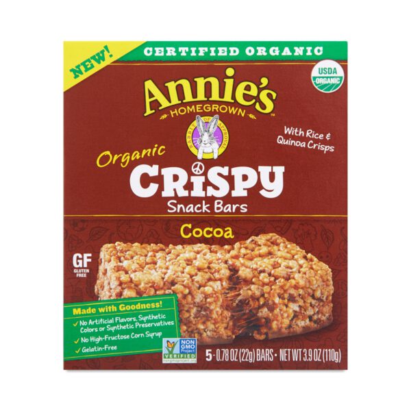 Annie's Organic Crispy Snack Bars