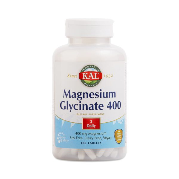 KAL Magnesium Glycinate 400 180 tablets