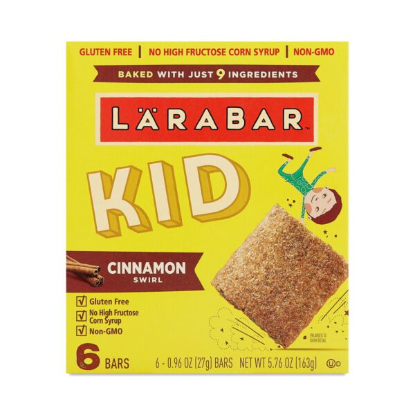 Larabar Cinnamon Swirl Kid Bars 6 bars (0.96 oz each)