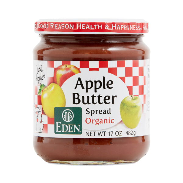 Eden Foods Organic Apple Butter 17 oz jar