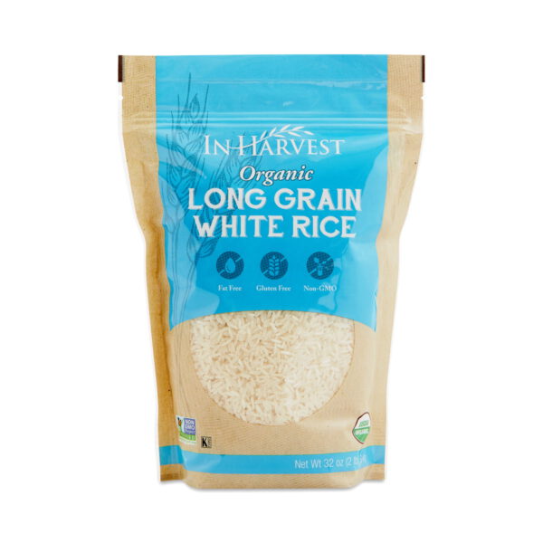 InHarvest Organic Long Grain White Rice 32 oz pouch