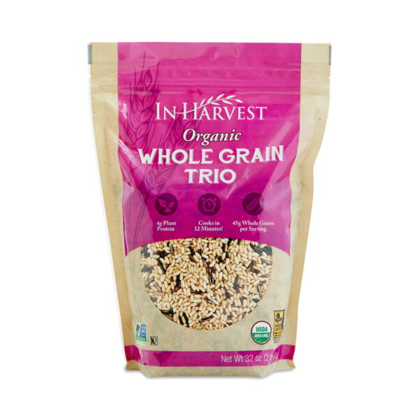 InHarvest Organic 12 Minute Quick-Cook Whole Grain Trio (Wild Rice