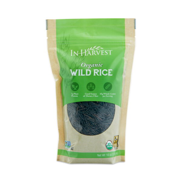 InHarvest Organic Wild Rice 16 oz pouch