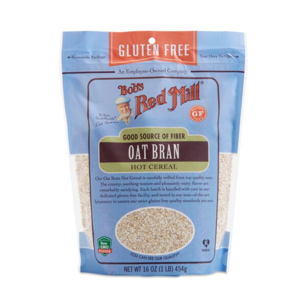 Bob's Red Mill Gluten Free Oat Bran 16 oz bag