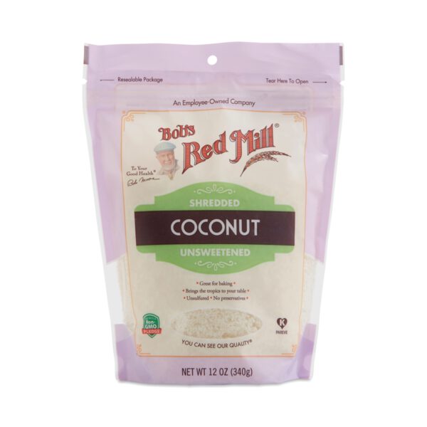 Bob's Red Mill Unsweetened Shredded Coconut  12 oz bag