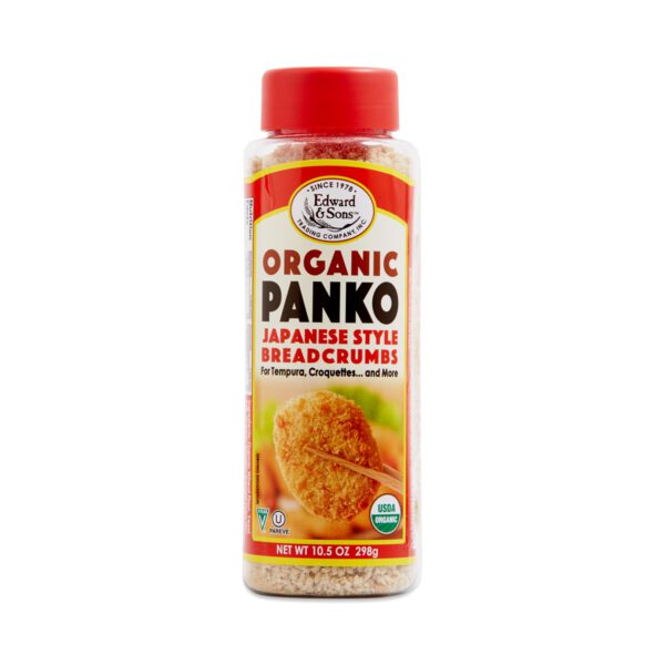 Edward & Sons Organic Panko Breadcrumbs 10.5 Ounce Canister