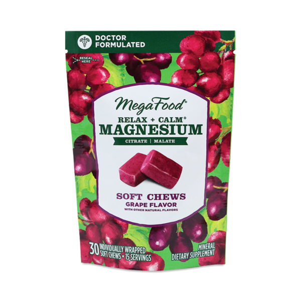 MegaFood Relax & Calm Magnesium Soft Chews