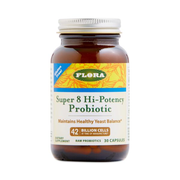 Flora Super 8 Hi-Potency Probiotic 30 capsules