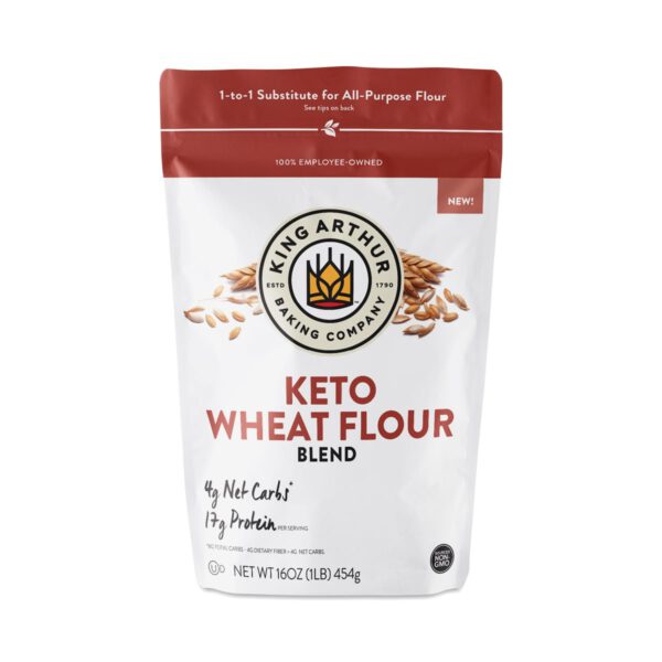 King Arthur Flour Keto Wheat Flour 16 oz pouch