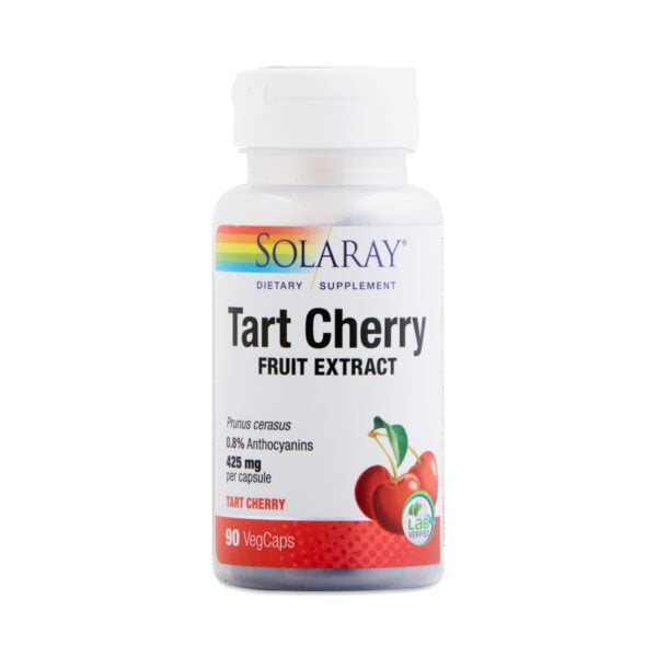 Solaray Tart Cherry Fruit Extract 90 vegetarian capsules