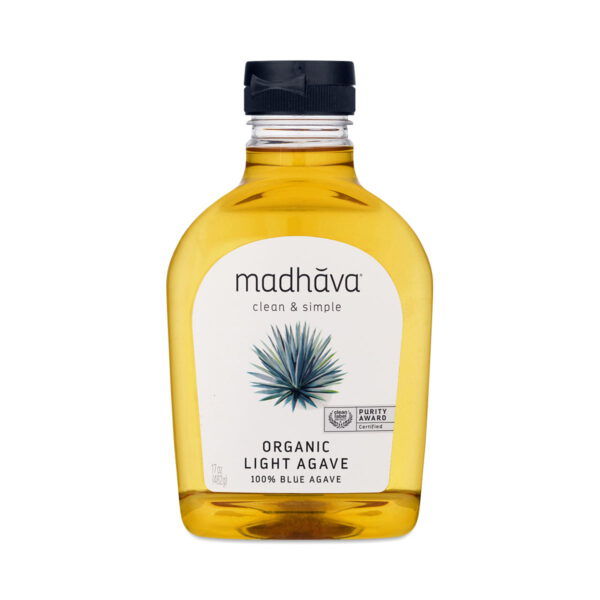 Madhava Organic Light Agave 17 oz bottle