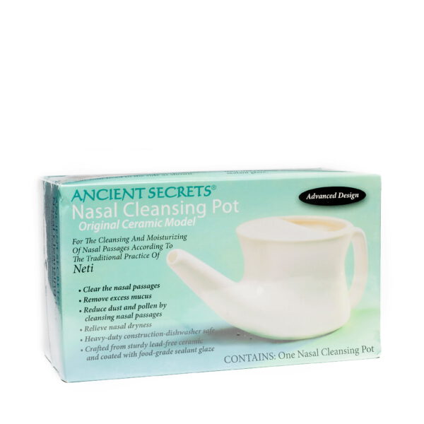 Ancient Secrets Neti Nasal Cleansing Pot One pot per box