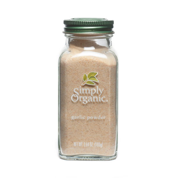 Simply Organic Garlic Powder 3.64 oz container