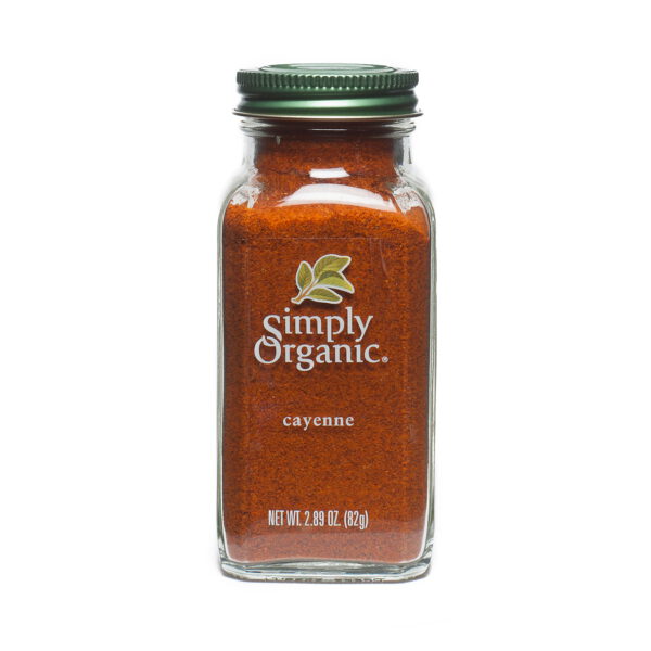 Simply Organic Cayenne Pepper 2.89 oz container