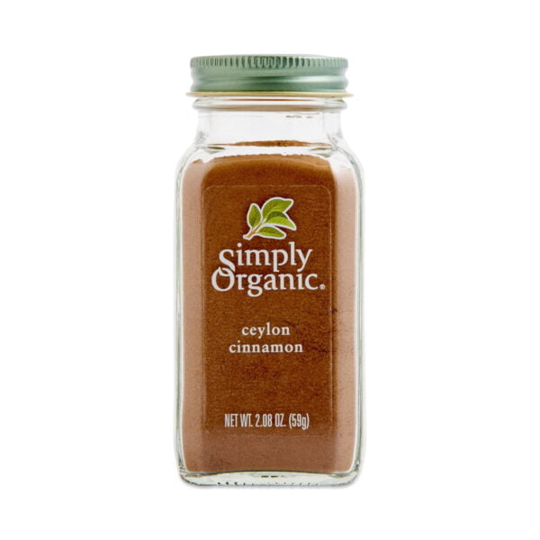 Simply Organic Ground Ceylon Cinnamon 2.08 oz container