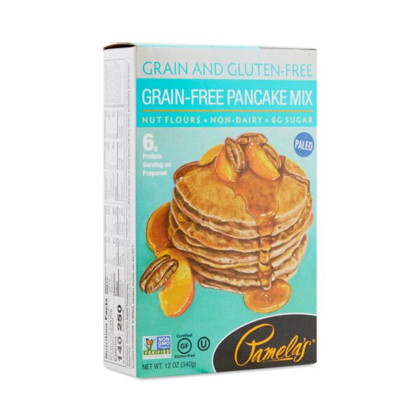 Pamela's Grain-Free Pancake Mix 12 oz box