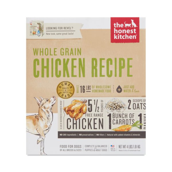 The Honest Kitchen Whole Grain Chicken Recipe Dog Food