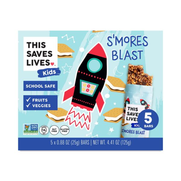 This Saves Lives S'mores Blast Kids Bars 5 bars (0.88 oz)