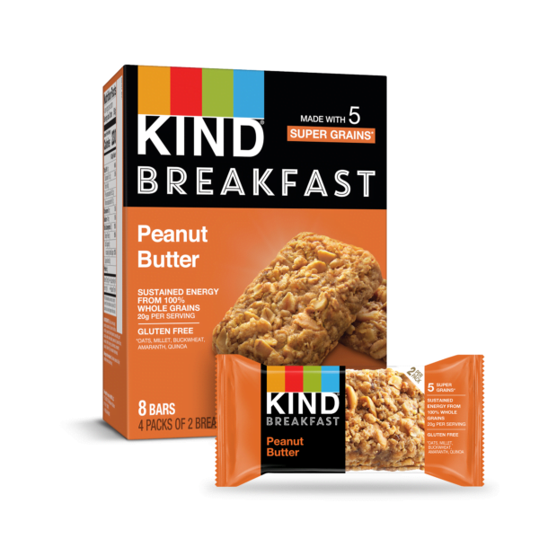 KIND Peanut Butter Breakfast Bars 4 bars (1.8 oz each)