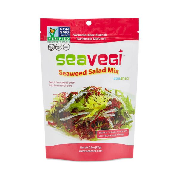 SeaSnax SeaVegi Seaweed Salad Mix 0.9 oz pouch