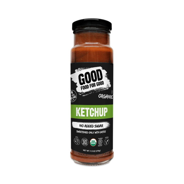 Good Food For Good Organic Ketchup 9.5 oz bottle