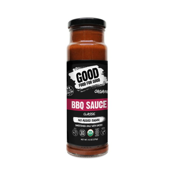 Good Food For Good Classic BBQ Sauce 9.5 oz bottle