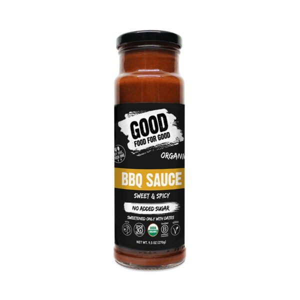 Good Food For Good Sweet and Spicy BBQ Sauce 9.5 oz. bottle