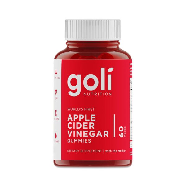 Goli Apple Cider Vinegar Gummies 60 count