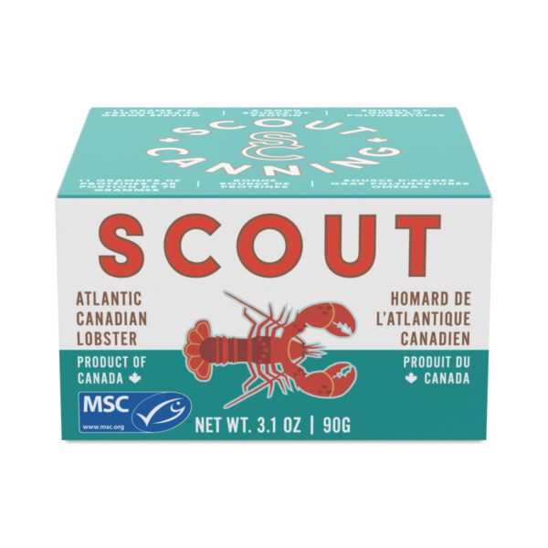 Scout Atlantic Canadian Lobster 3.2 oz can