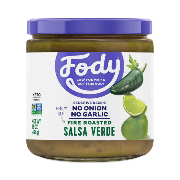 FODY Foods Fire-Roasted Salsa Verde 16 oz jar