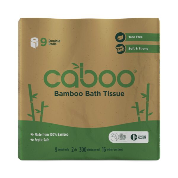 Caboo Bamboo Bath Tissue 9 count