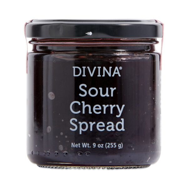 Divina Sour Cherry Spread 9 oz jar