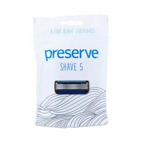 Preserve Shave5 Replacement Blades 4 count