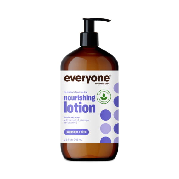 EO EveryOne Lavender Aloe Lotion 32 fl oz bottle