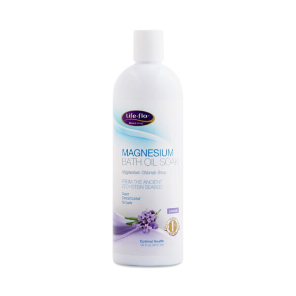 Life-flo Magnesium Lavender Bath Oil 16 oz bottle