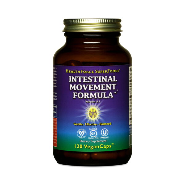 HealthForce Intestinal Movement Formula 120 capsules