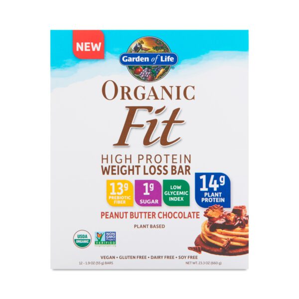 Garden of Life Organic Fit Protein Bars