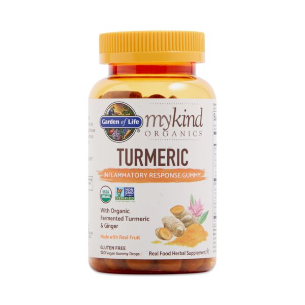 Garden of Life myKind Organics Inflammatory Response Turmeric Gummies 120 gummies