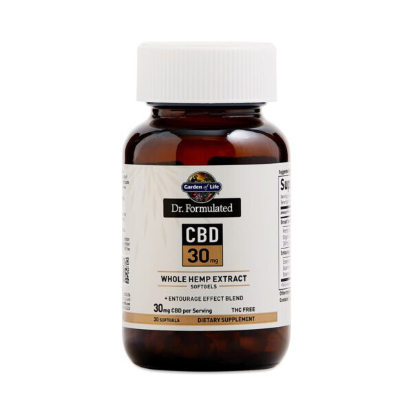 Garden of Life Dr. Formulated CBD Softgels