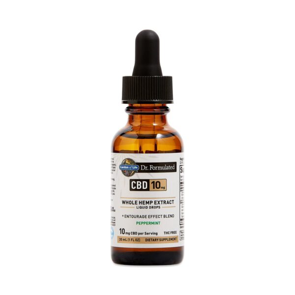 Garden of Life Dr. Formulated CBD 10mg Drops