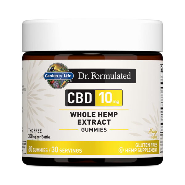 Garden of Life Dr. Formulated CBD Mango Gummies