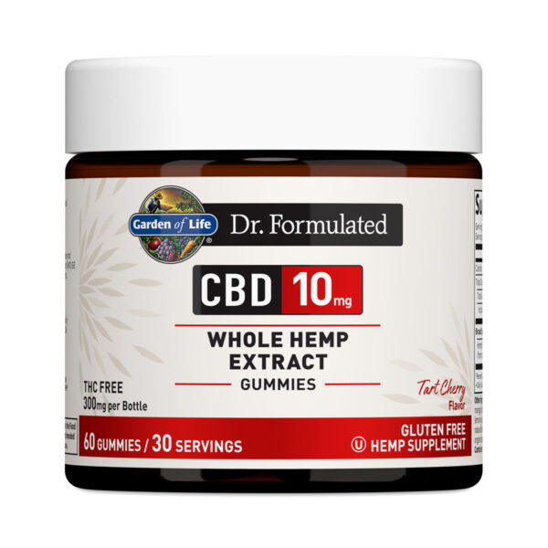 Garden of Life Dr. Formulated CBD Tart Cherry Gummies