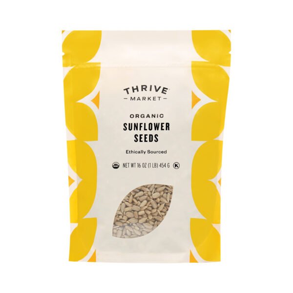 Thrive Market Organic Sunflower Seeds 16 oz pouch