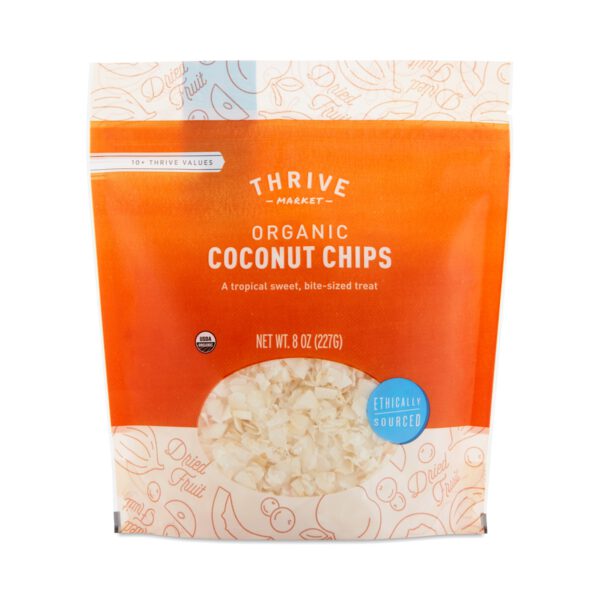 Thrive Market Organic Coconut Chips 8 oz pouch